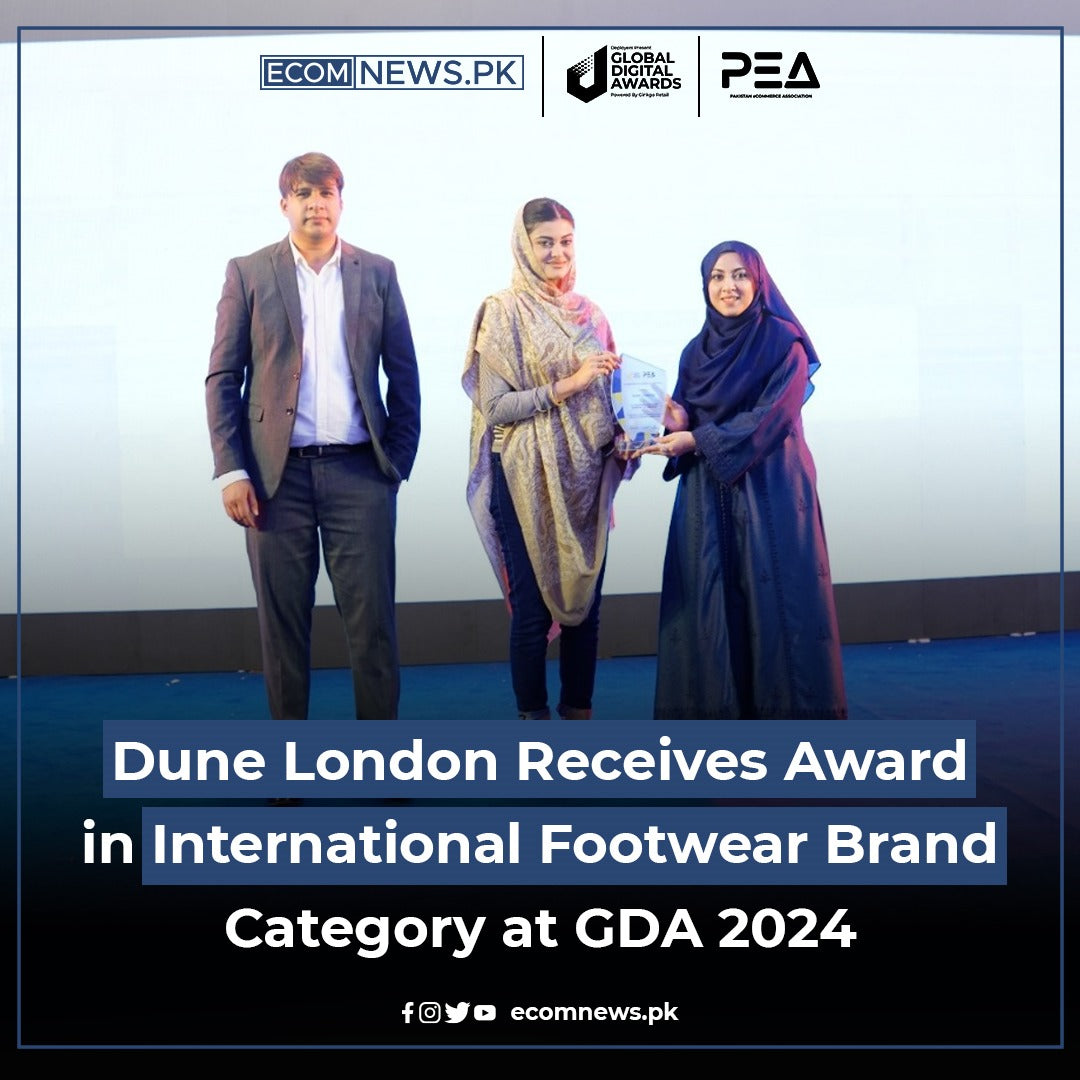 Dune London Receives Award in International Footwear Brand Category at GDA 2024