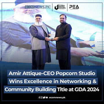 Amir Attique, CEO of Popcorn Studio, Wins Excellence in Networking & Community Building at GDA 2024