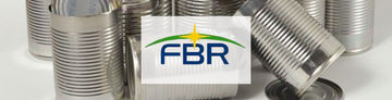 FBR Revises Customs Values for Imported Empty Tin Cans