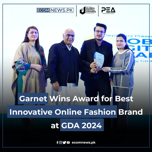 Garnet Wins Title in Innovative Online Fashion Brand Category at Global Digital Awards 2024