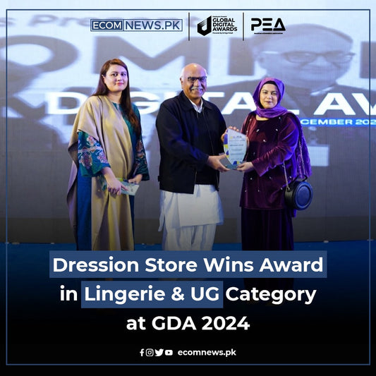 Dression Store Wins Award in Lingerie & UG Category at GDA 2024