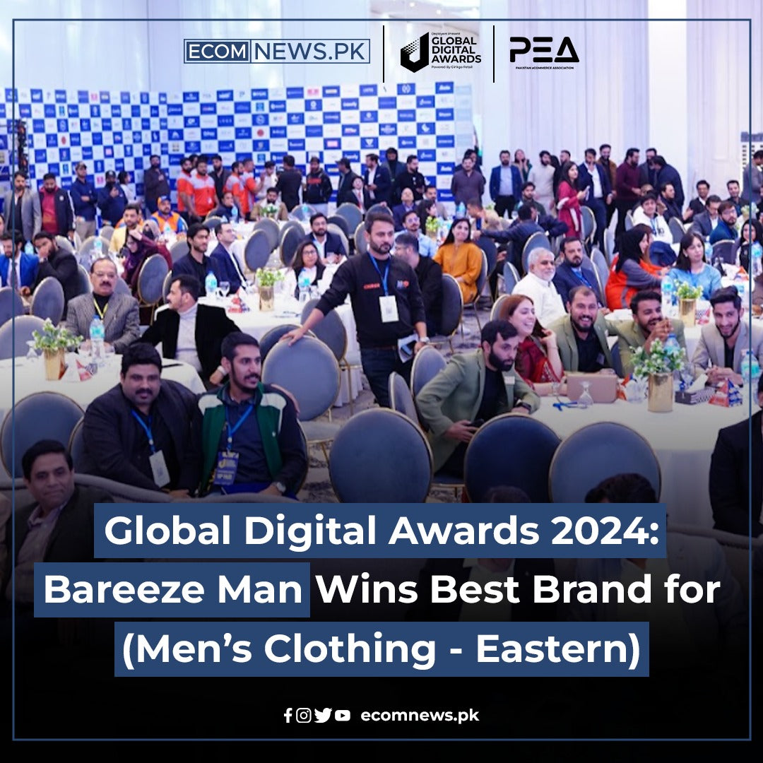 Global Digital Awards 2024: Bareeze Man Wins Best Brand for Men’s Clothing – Eastern Category