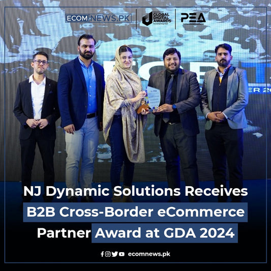 NJ Dynamic Solutions Wins B2B Cross-Border E-Commerce Partner at GDA 2024