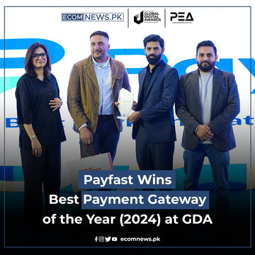 Payfast Wins Best Payment Gateway of the Year (2024) at GDA