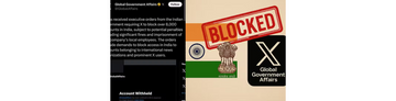India Restricts X’s Global Affairs Account Over Content Disputes