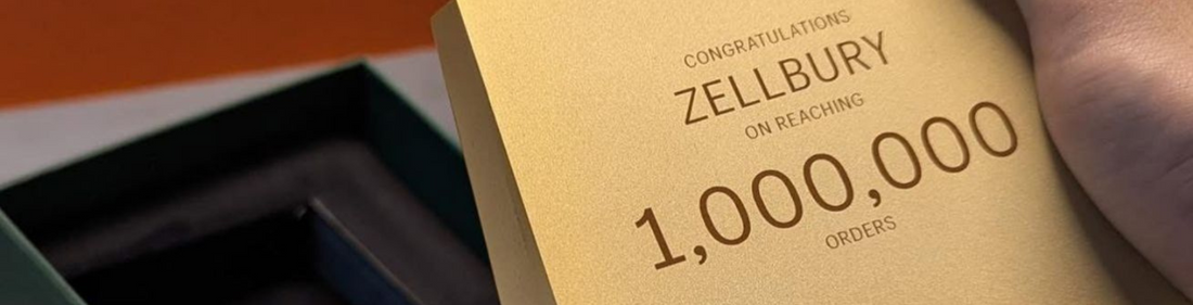 ZELLBURY Crosses 1 Million Orders—A Celebration of Trust, Style, and Community