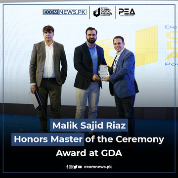 Malik Sajid Riaz Honored with Master of the Ceremony Award at GDA 2024