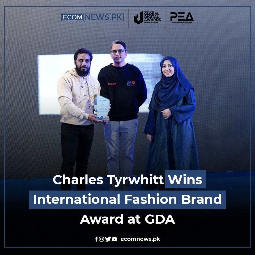 Charles Tyrwhitt Wins International Fashion Brand at Global Digital Awards 2024