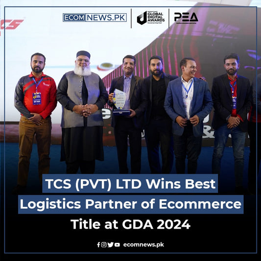 TCS (PVT) LTD Wins Best Logistics Partner of Ecommerce Title at Global Digital Awards 2024