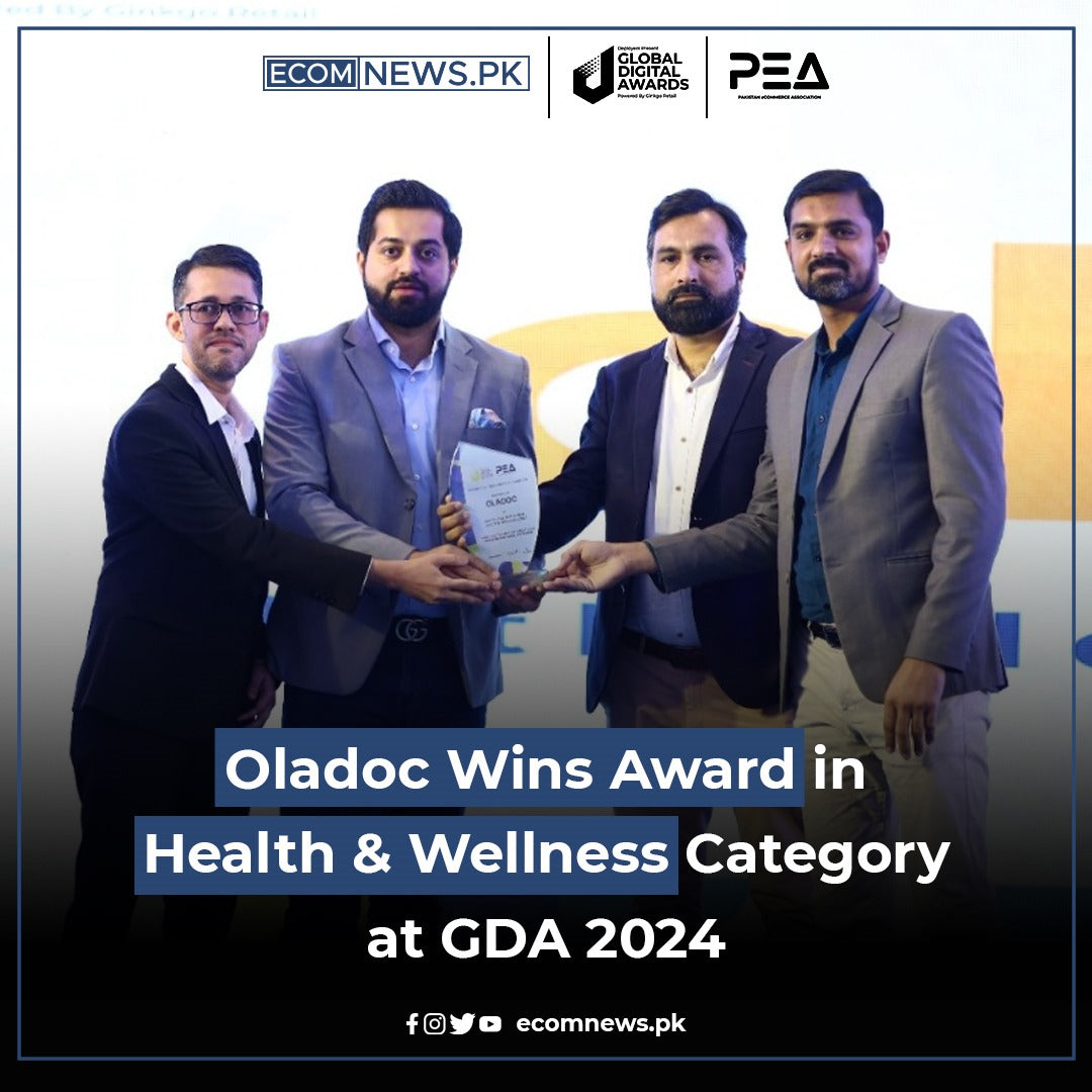 Oladoc Recognizes in Health & Wellness Category at Global Digital Awards 2024