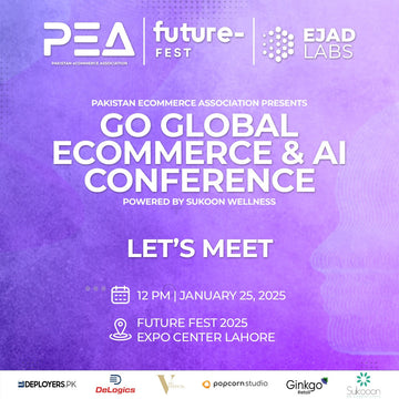 Join Go Global: Ecommerce & AI Conference hosted by the Pakistan eCommerce Association on 25th Jan '25