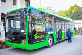 CM Punjab Maryam Nawaz Launches Lahore's First Electric Bus Service