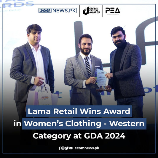 Lama Retail Wins Award in Women’s Clothing - Western Category at GDA