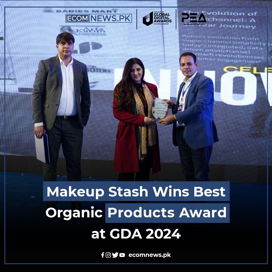 Makeup Stash Wins Best Organic Products Award at GDA 2024