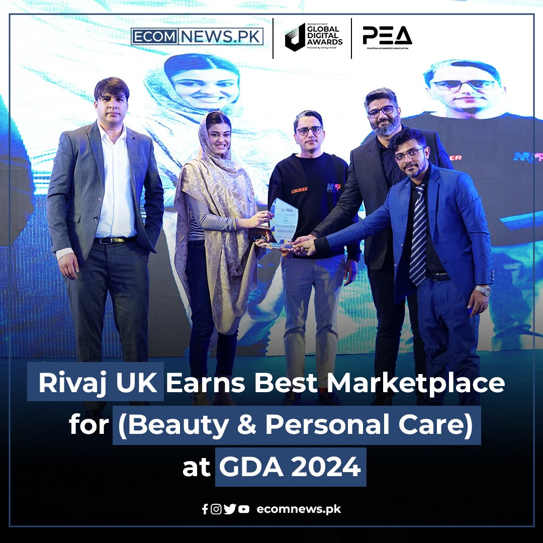 Rivaj UK Shines, Receives Best Brand in Beauty & Personal Care Category at GDA