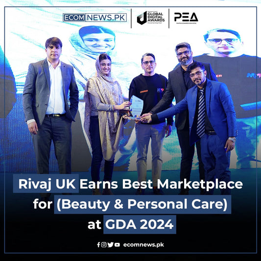 Rivaj UK Shines, Receives Best Brand in Beauty & Personal Care Category at GDA